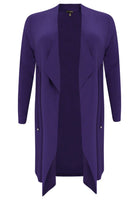 Cardigan drawstring DOLCE - purple  - #4