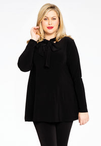 Tunic flare scarf DOLCE - black - #1