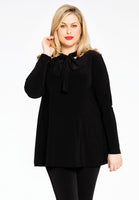 Tunic flare scarf DOLCE - black  - #1