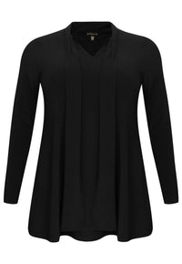 Tunic flare scarf DOLCE - black - #4