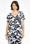 Shirt double v-neck HARPER - white - #1