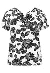 Shirt double v-neck HARPER - white - #4