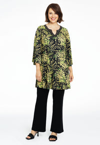 Tunic wide bottom strass MIMOSA - black - #2