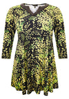 Tunic wide bottom strass MIMOSA - black - #4