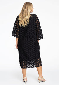 Dress wide CIRCLE - black - #3