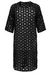 Dress wide CIRCLE - black - #4