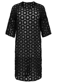 Dress wide CIRCLE - black - #4