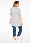 Tunic flare scarf breton - grey - #3