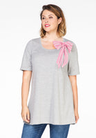 Tunic flare scarf breton - grey  - #1