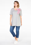 Tunic flare scarf breton - grey - #2