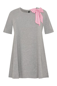 Tunic flare scarf breton - grey - #4