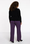 Trousers FOULARD - purple 