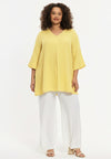 Tunic swing pleat bubble - Yellow
