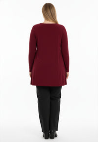 Tunic wide Bottom DOLCE - dark red - #2