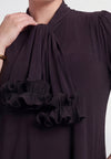 Tunic wide bottom UNI DOLCE - black - #4