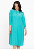 Blouse midi DOLCE - turquoise