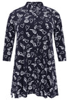 Blouse TULIP/HEART - blue - #4
