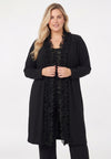 Cardigan long frill UNI DOLCE - black - #2