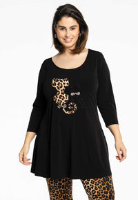 Tunic cats DOLCE - black - #1