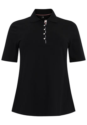 Polo shirt flare - black  - #4