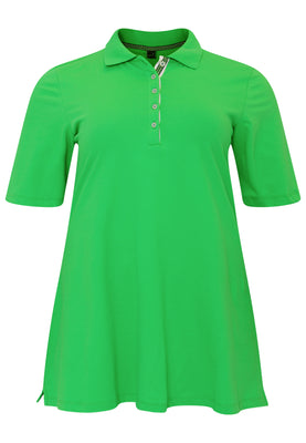 Polo shirt flare - green  - #4