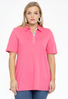 Polo shirt flare - pink