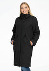 Raincoat waist string - black 