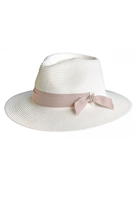 Sienna Fedora Ivory/Taupe - ecru - #4