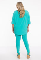 Shirt kimono sleeve DOLCE - turquoise - #3