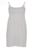 Slip dress spaghetti straps - white  - #3