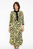 Dress with lace ZEBRA - yellow