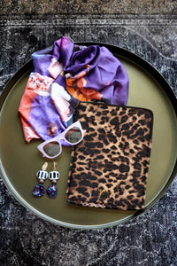 Tablet Cover Leopard - brown - #3