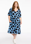 Dress swing ROSA NERA - light blue