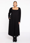 Dress Swing Square VERO - black 