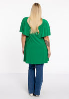 Tunic wide bottom butterfly DOLCE - green - #3