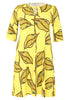 Dress open shoulder LAURE - yellow - #4