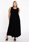 Dress puckering DOLCE - black