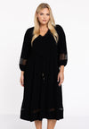 Dress lace strips DOLCE - black