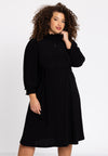 Dress belted dolce - Black