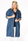 Blouse-dress chambray - indigo