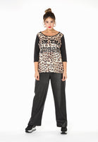 Shirt Queen leopard - black  - #2