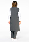 Jacket sleeveless INTERLOCK - grey - #3