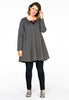 Tunic wide bot bow INTERLOCK - grey  - #2