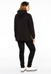 Sweater hooded YES - black - #3