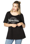 Tunic flare LOVE ME TENDER - black - #1