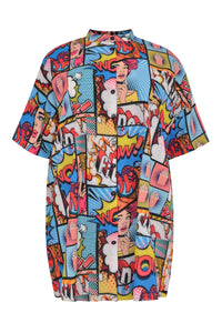 Tunic-blouse wide POP ART - multi - #4