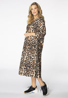 Dress wide LEOPARD - brown - #4