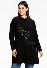 Blouse sequins DOLCE - black - #1