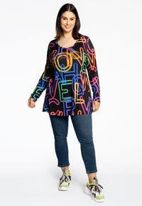 Tunic flare NEON - black - #2