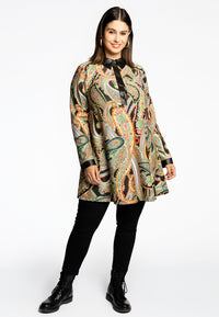Tunic wide bottom PAISLEY - multi - #2